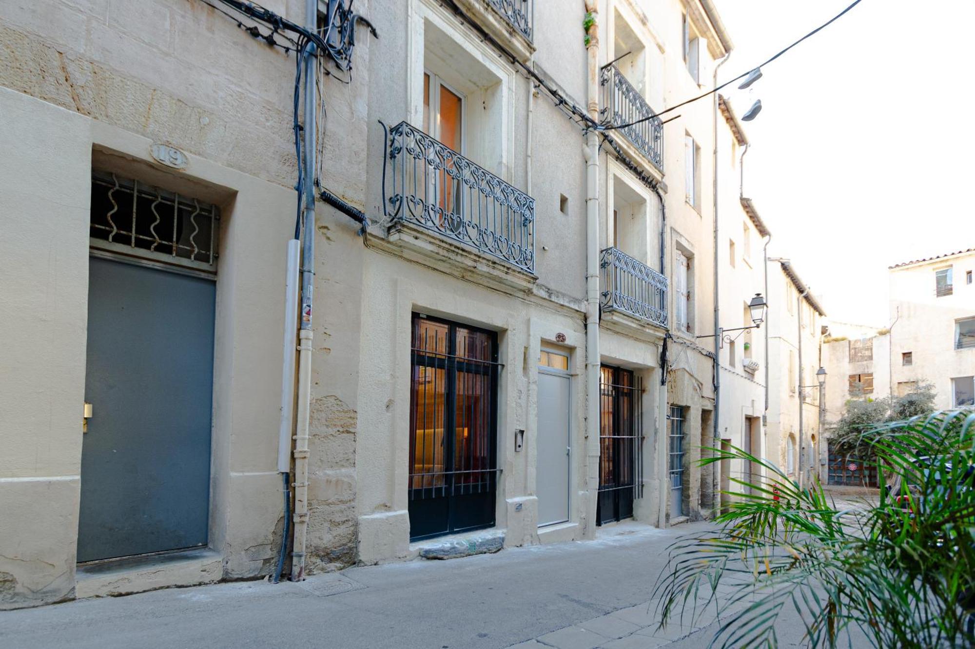 Charmant T1 Mezzanine Neuf Clim 06 - Centre Ville Montpellier Exterior foto